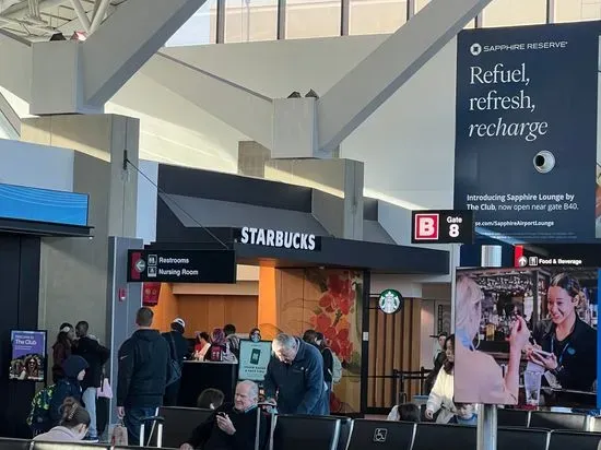 Starbucks terminal B gate 11