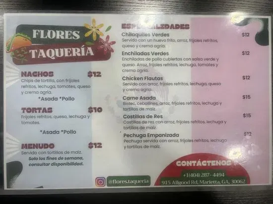 Flores Taqueria