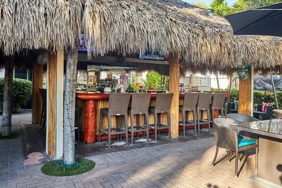 Caribbean Resort Tiki Bar