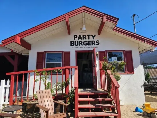 Party Burgers by Booze Brothers Brewing Co