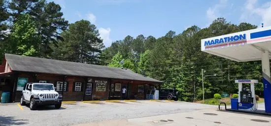 Bait Shop & Gas Station - serving food