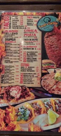 tacos al carbón