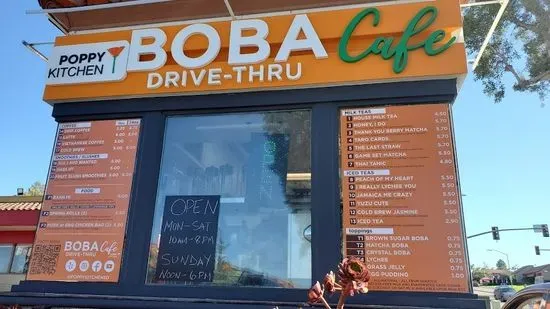 Poppy Boba Cafe