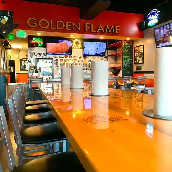 Golden Flame Hot Wings