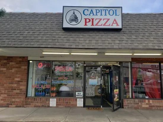 capitol pizza, thornton