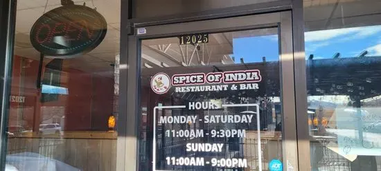 Spice Of India Restaurant and Bar