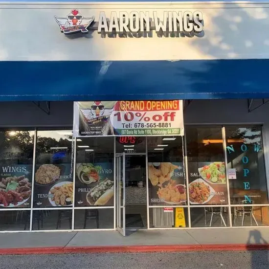 AARON WINGS &BURGER