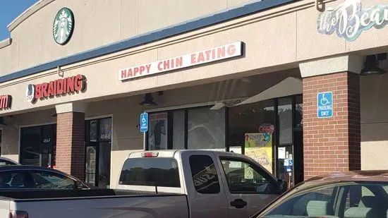 Happy Chin Eating