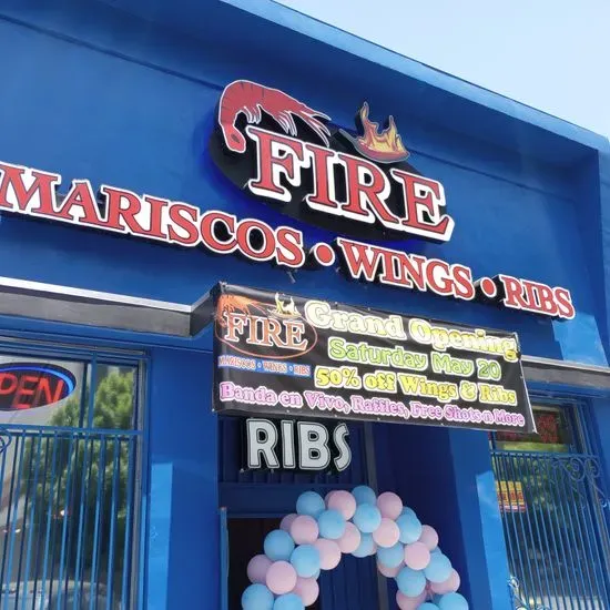 FIRE Mariscos, Wings, Ribs