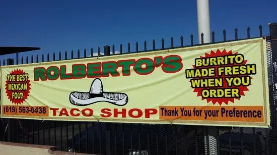Rolberto's Taco Shop