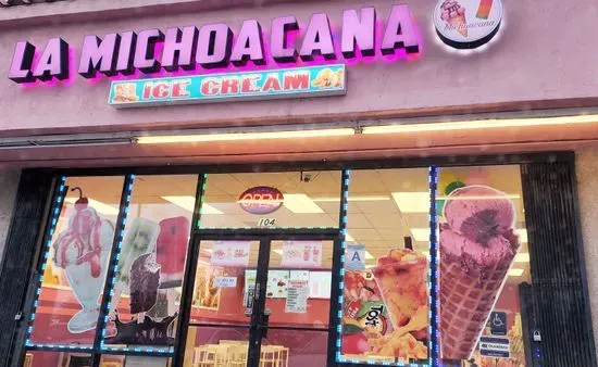 La Perla Michoacana Ice Cream Parlor - 1338 West 5th Street San Bernardino