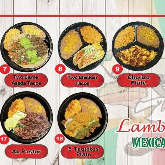 Lambertos Mexican food