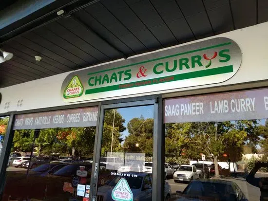 Chaats and Currys (Wrap- Burgers-Curryrittos ) Sat Sun All Chaats $6 wraps roll $10