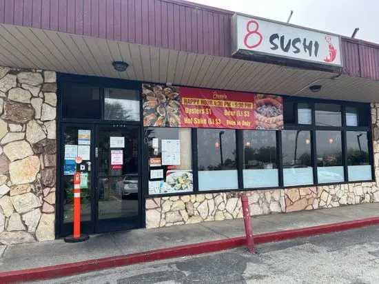8 sushi