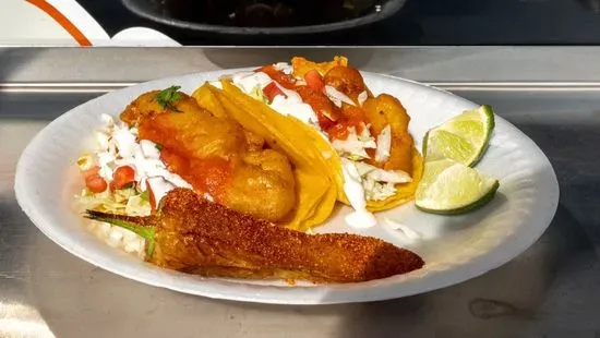 Baja King Fish Tacos