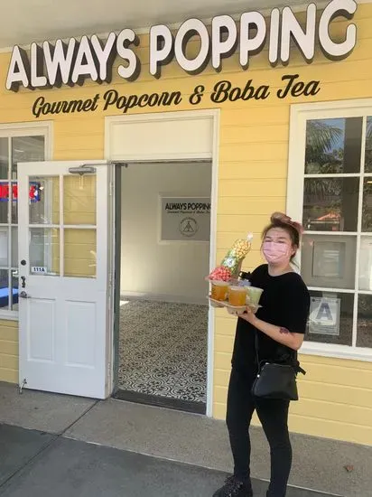 Always Popping - Gourmet Popcorn & Boba Tea