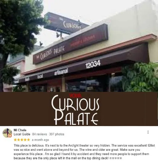 THE Curious PALATE