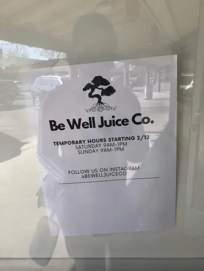 Be Well Juice Co.