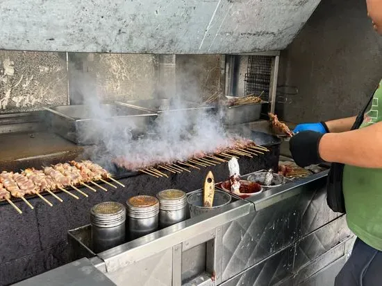 Xinjiang BBQ stand