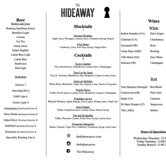 The Hideaway