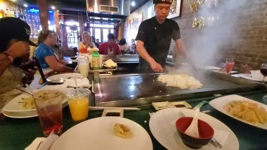 Natto hibachi and sushi