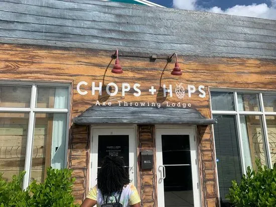 Chops + Hops | Axe Throwing Lodge