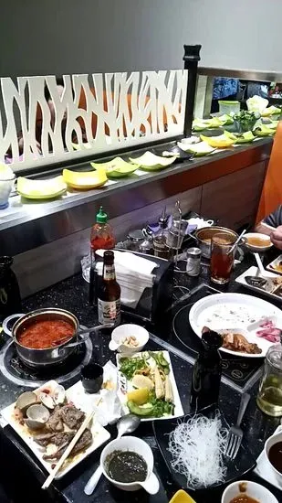 Nine spices hot pot & korean BBQ