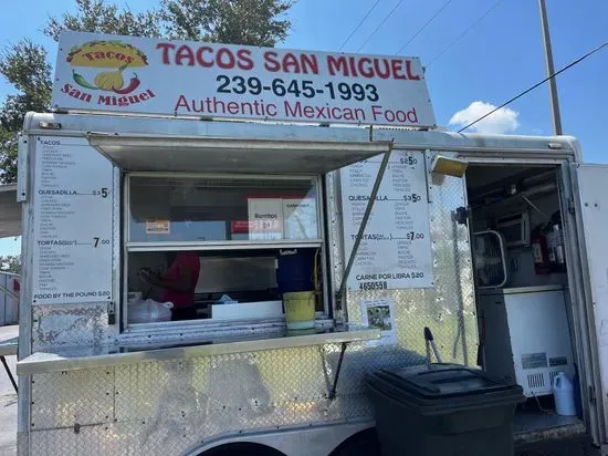 Tacos San Miguel Food Trailer