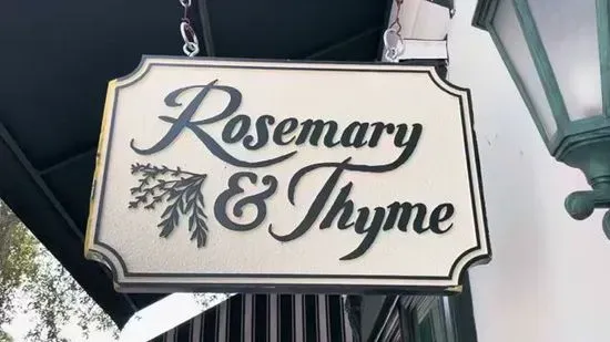 Rosemary And Thyme