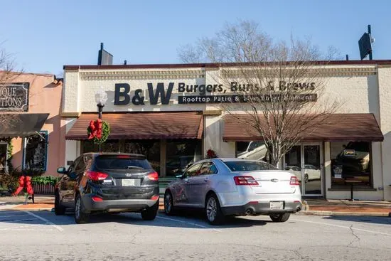 B&W Burgers, Buns & Brews