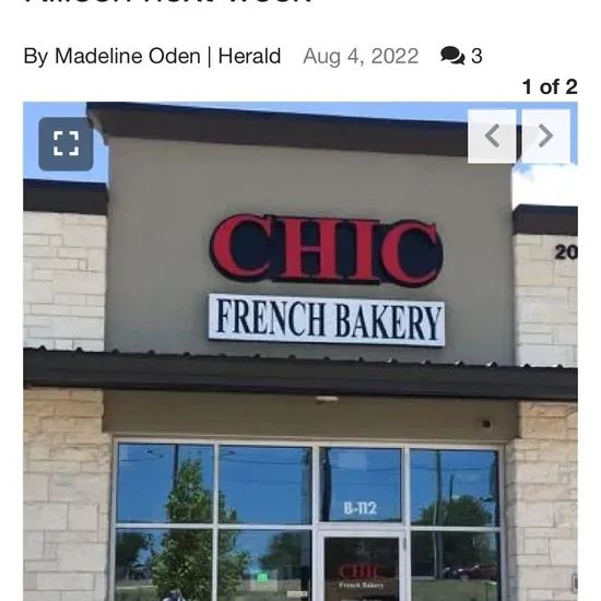 Chic French Bakery Cafe