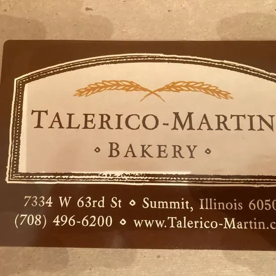 Talerico Martin Retail Bakery