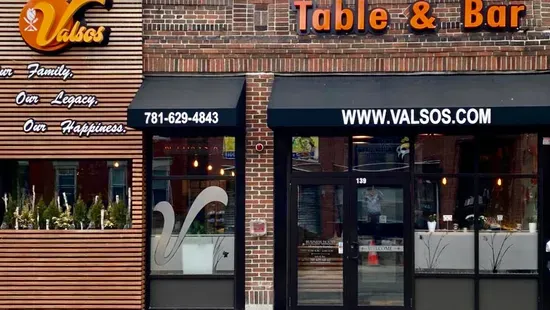 Valsos Table and Bar