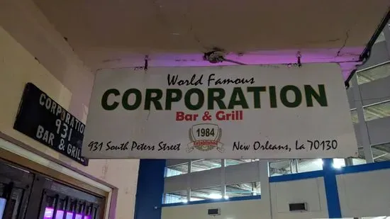 Corporation Bar & Grill