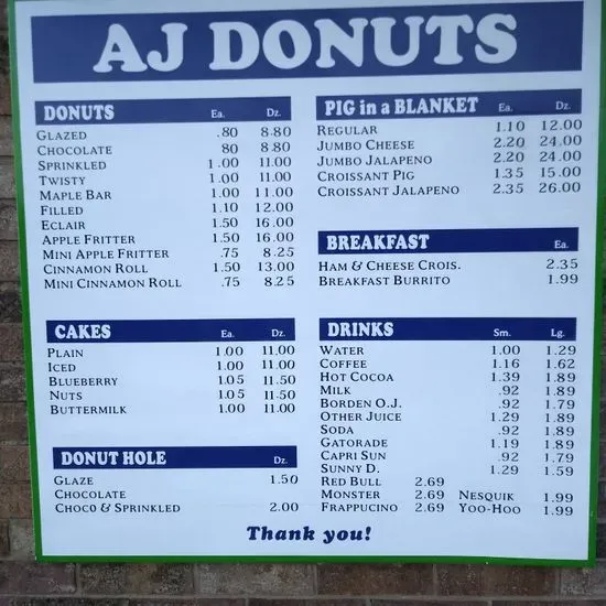 A J Donuts