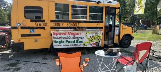 Speed Vegan "Unbelievable Burgers" Magic Food Bus