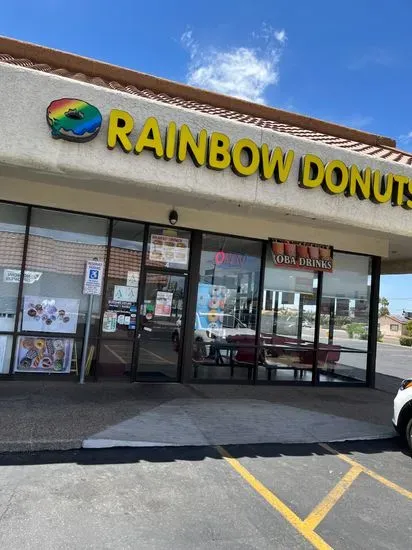 Rainbow Donuts