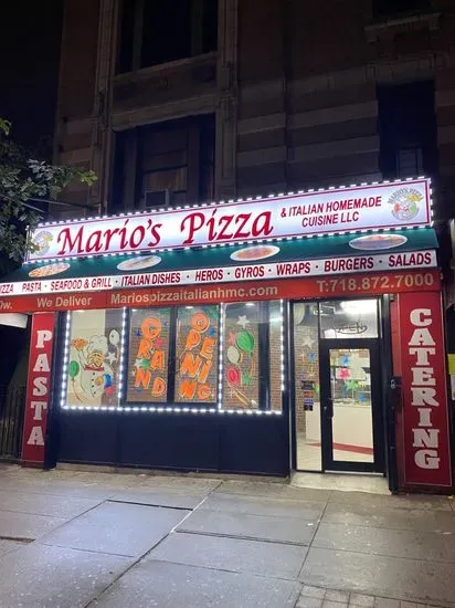 Mario's Pizza & Italian Homemade Cuisine - on W Fordham Road