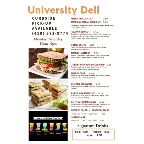 University Deli (Northeast Market)