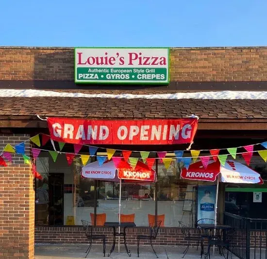 Louie's Pizza : Pizza, Gyros, Crepes