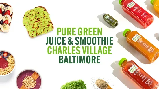 Pure Green - Juice Bar Charles Village