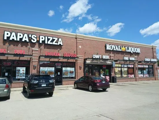 PAPA'S PIZZA & BBQ 8 MILE RD FARMINGTON HILLS