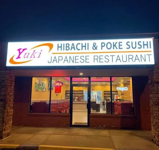 Yuki hibachi and poke sushi