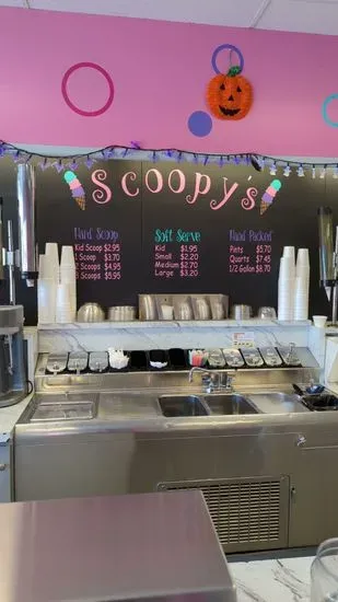 Scoopy's ice cream shoppe