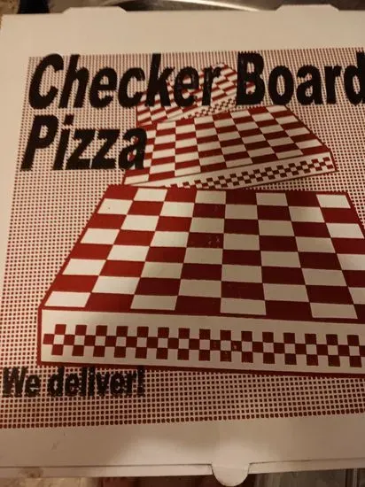 Checker Board Pizza