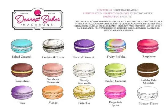 Dearest Baker Macarons