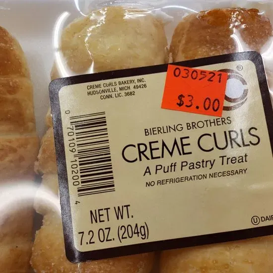 Creme Curls Bakery Inc