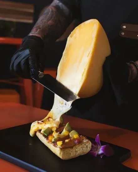 Queso at Casa - Modern Raclette - Cheesy Toasts, Crepes, Sandwiches and More!