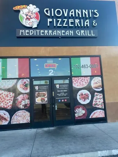 Giovannis pizzeria & mediterranean Grill
