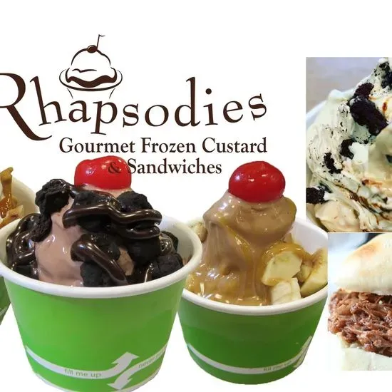 Rhapsodies Gourmet Frozen Custard and Sandwiches